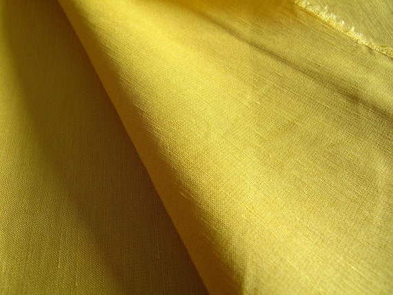 silk fabric Silk linen blend fabric half yard by by ramieandlinen