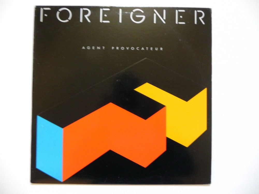 Foreigner Agent Provocateur Vinyl LP Record