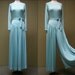 Vintage 1970s Palazzo Pant Jumpsuit / Sm - M