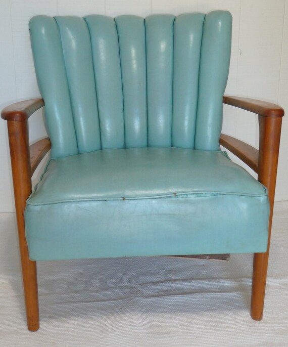 Vintage Channel Back Chair For Custom Design