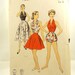 Vintage 1950s Sportswear Pattern Advance 6742 Uncut Sz 12