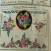 Vintage 1920s Transfer Patterns McCall Kaumagraph 1560 Flower Motif