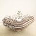 A.F. & Co Brown and White Transferware Casserole Foley Staffordshire Ironstone Porcelain Serving Dish