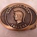 Vintage 1978 Brass Nanticoke Area Trojans Belt Buckle