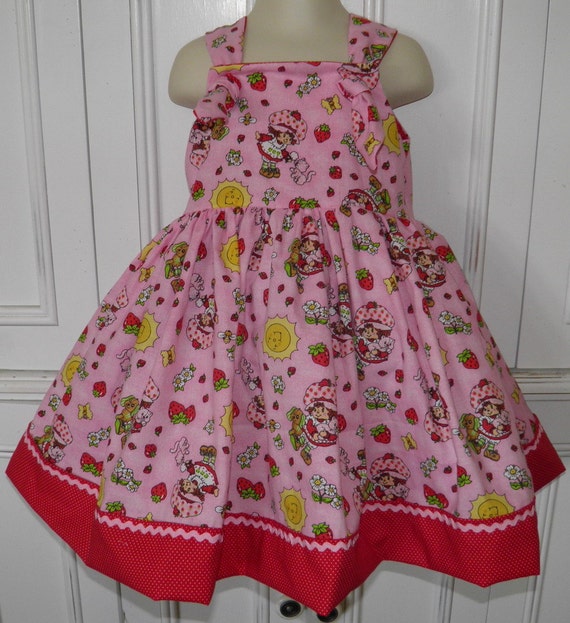 Strawberry Shortcake Boutique Girls Dress Size 2T 3T 4T 5 6