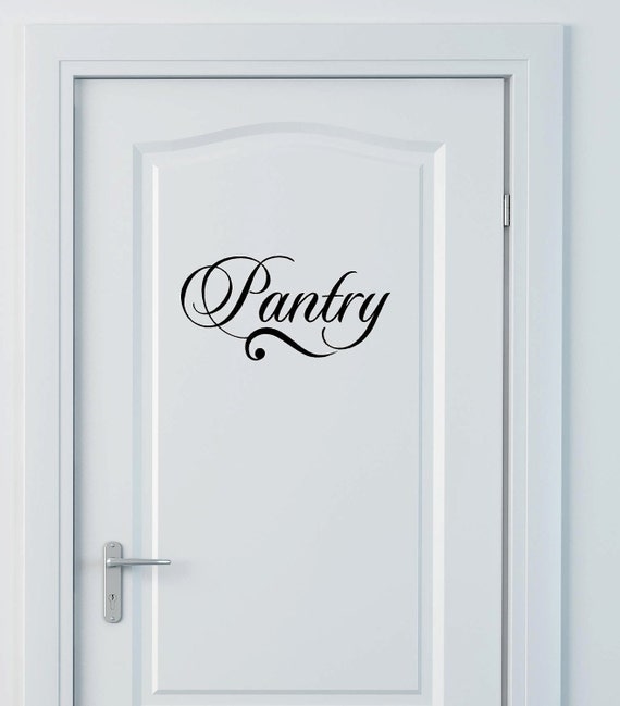 Pantry Vinyl Lettering decalwall words quotes graphics decals