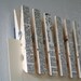 Clothespin magnets, dictionary design, set of 6 - Vintage dictionary design, decorative magnet set. Great teacher gift.
