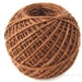 Brown Hemp Twine - Premium Dark Chocolate Brown Hemp Yarn - 200ft