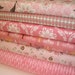 Riley Blake and Minky Fabric Bundle in Daisy Cottage, Complete Kit to Make a Patchwork Minky Baby Blanket, PDF Pattern Included