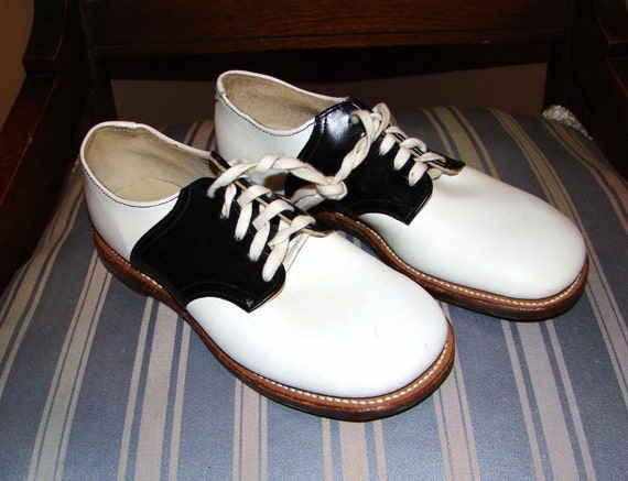Vintage 1950s FALKNER'S Leather Saddle Shoe Perfect for