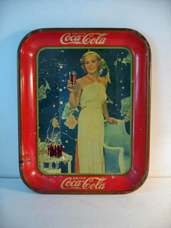 original coca cola tray