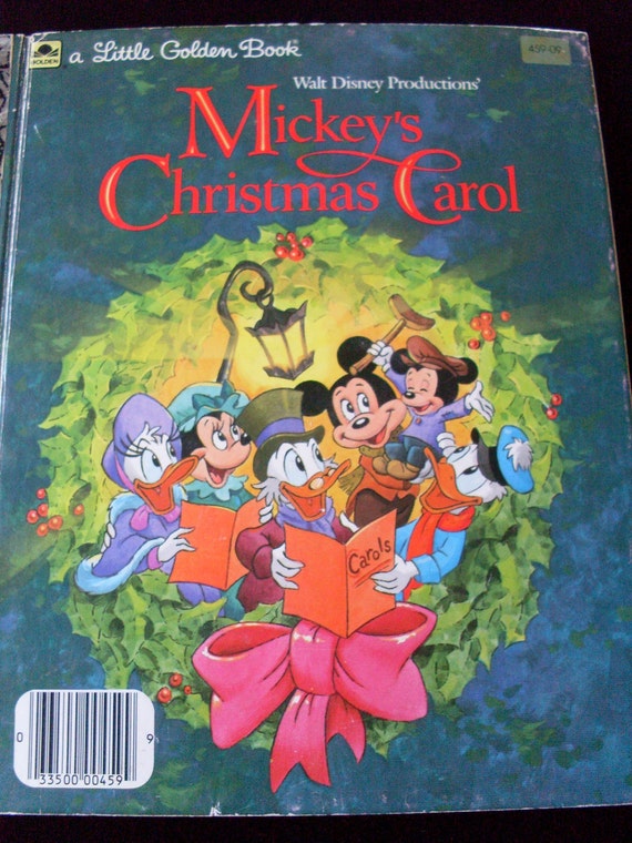 Mickey's Christmas Carol Golden Book