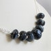 Pietersite Necklace in Sterling Silver