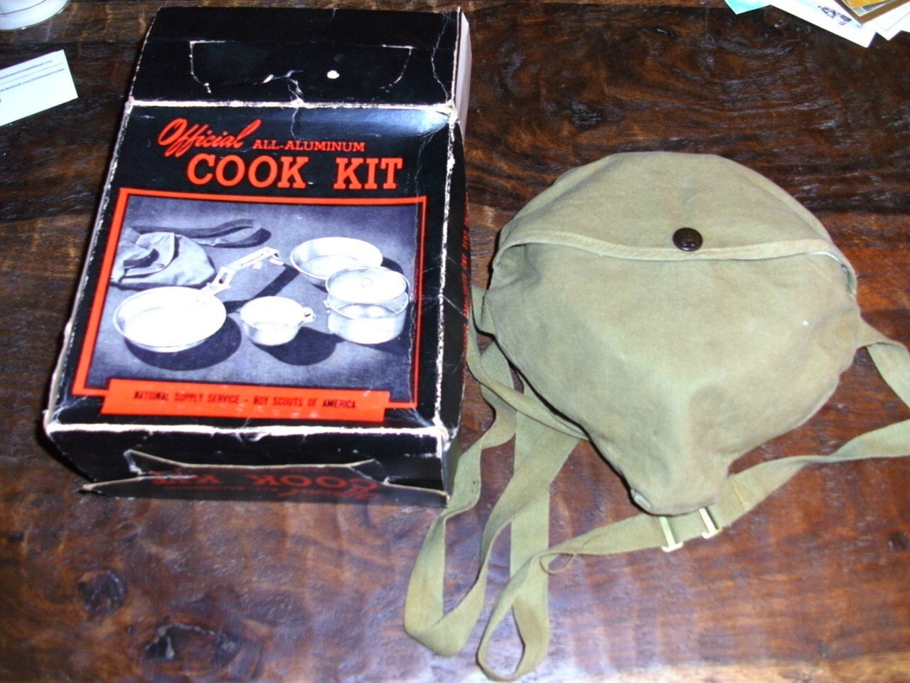 1950’s Official Boy Scout Camping Cook Kit Haute Juice