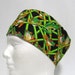 Mens Scrub Hat, Surgical Cap or Skull Scrub Cap with Red Eyed Tree Frogs on Black