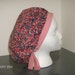 Stars and Striped Bows Bouffant Scrub Cap