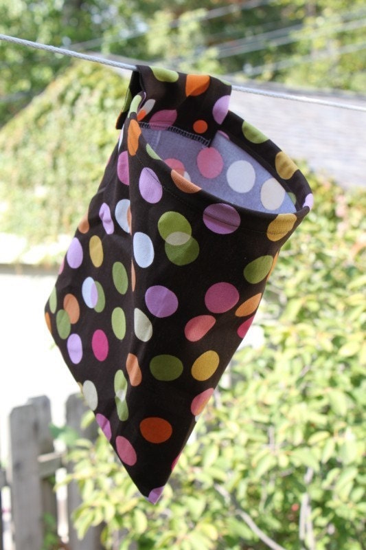 Clothespin Bag Handmade Polka Dots by Pink Tag Original Stay