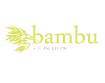 SALE - PreDesigned Customized BAMBU Vector Logo