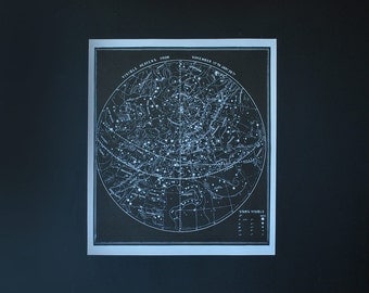 Constellation Poster Star Map
