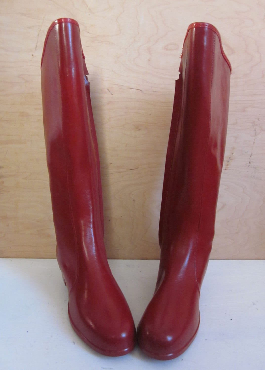 red rubber boots for sale