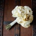 Cream and Burgundy Complete Wedding Package 1st Payment (Bouquets and Boutonnieres in Peonies, Ranunculus, Dahlias) RSVD for Danielle
