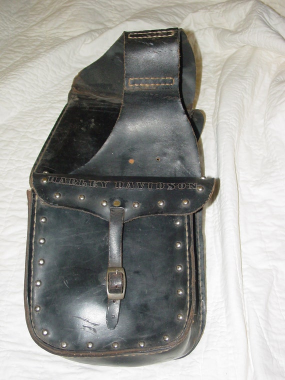 vintage harley davidson saddlebags