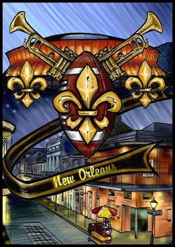 Items similar to New Orleans print on Etsy