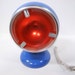 Vintage Mid Century Blue Strobe Light
