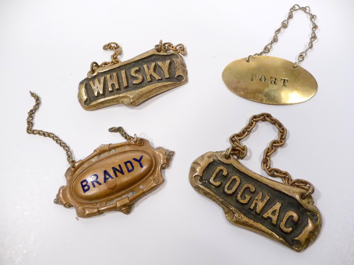 Antique Liquor Decanter Label Collection