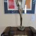SALE - Vogue - 1987 David Fisher Art Deco Style Metal Sculpture