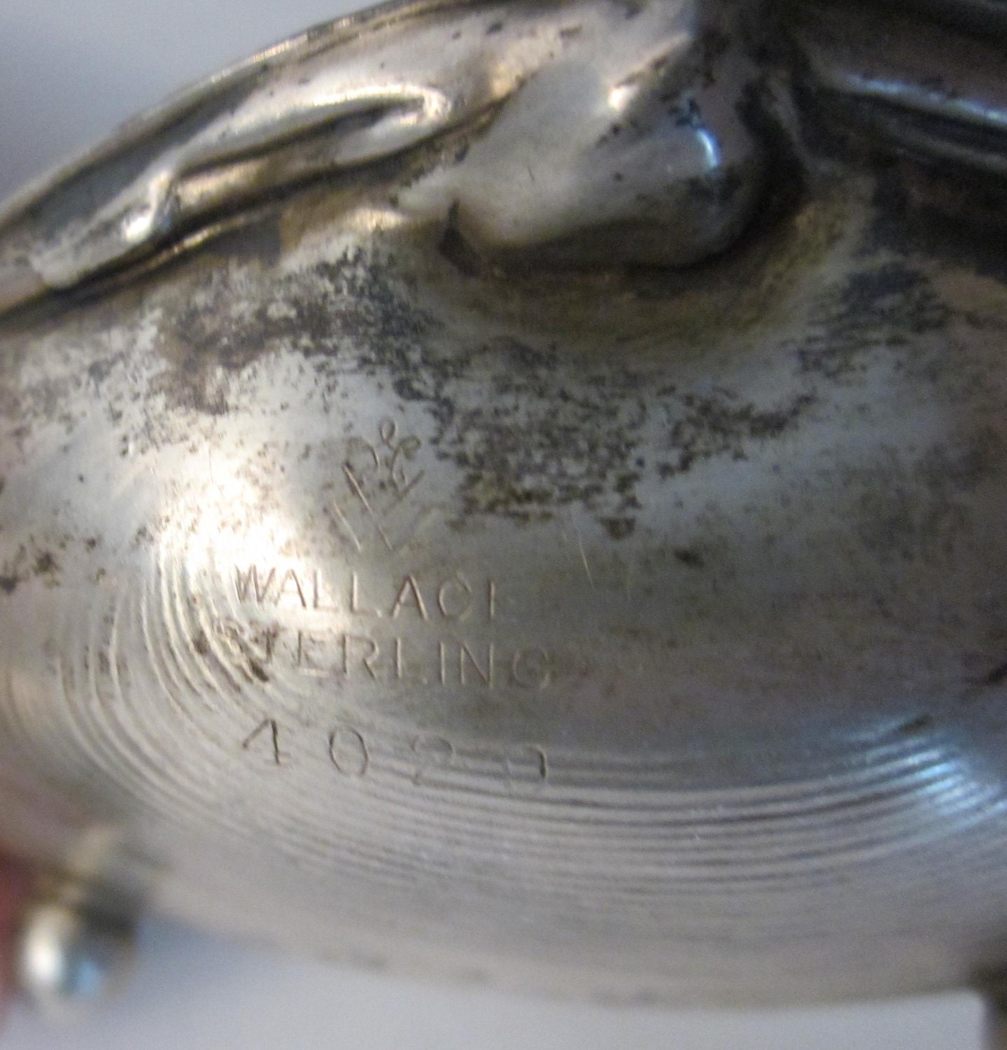 Two Sterling Silver Wallace Clam Shells