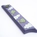 Children Mezuzah Case - Happy Turtles, purple and spring green mezuzah for kids, kids wall art, children art
