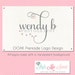OOAK Premade Logo Design - Sweet Stars and Swash Text Photography Photographer Small Business Logo NEVER RESOLD