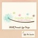 Premade Custom OOAK Logo - Dandelions and Text Business Photography Photographer Logo Never Resold