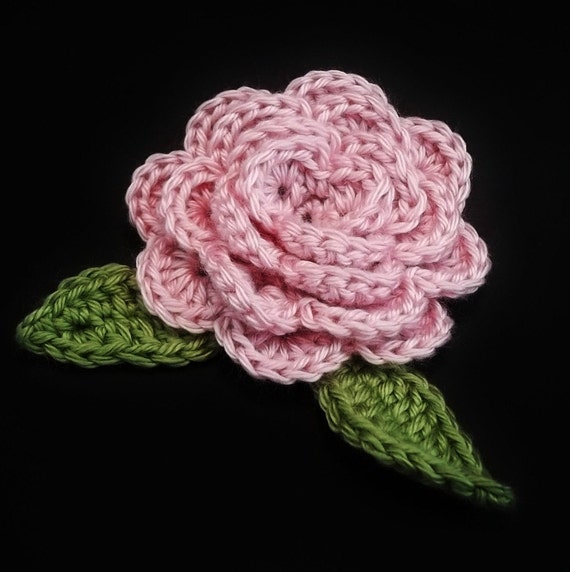 Download Rosa Feltable Flower A crocheted rose pattern. Instant