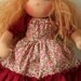 Organic Waldorf doll Josephine-16 inch-RESERVED for Tammy-FINAL PAYMENT