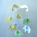Elephant Baby Mobile/ Hanging Nursery Mobile