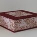 Red Japanese Jewelry/Keepsake Box
