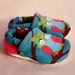 Baby girl owl shoes, owl crib shoes, infant toddler booties, soft sole