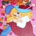 Candy Candy Stencil Card. 80s. Japan