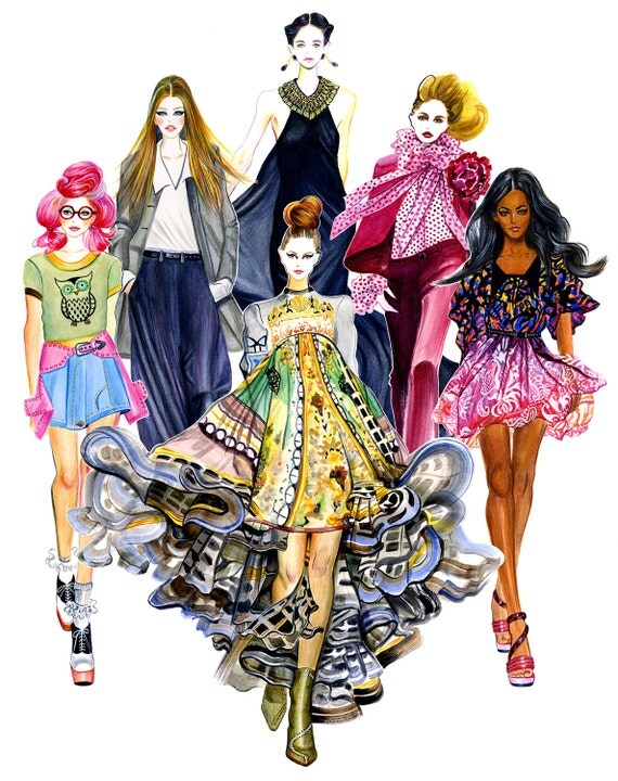 items similar to printable fashion illustration quot is quot 5 quot x7 quot instant items similar to fashion illustration in style on etsy items similar to printable fashion illustration quot is quot 5 quot x7 quot instant items similar to fashion illustration in style on etsy