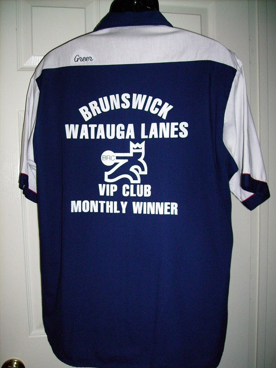 Vintage King Louie Bowling Shirt Mens Large by plattermatter