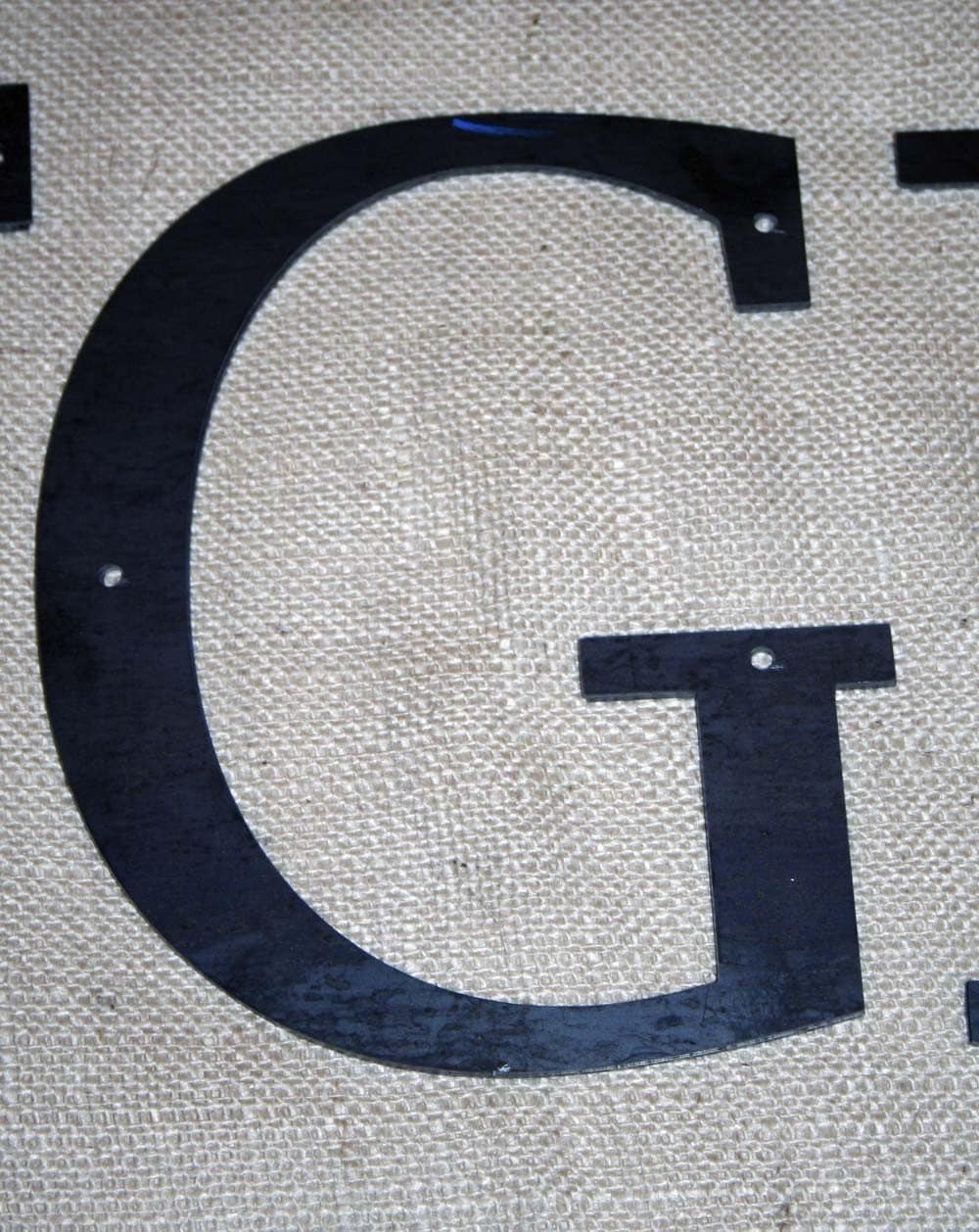 METAL LETTER G