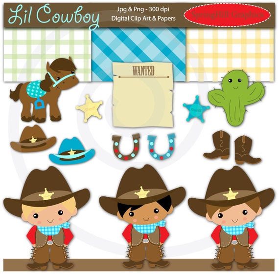 western baby shower clipart - photo #23
