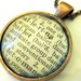 Ballerina, Ballet: Vintage Dictionary Image Copper Pendant Necklace