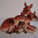 Ceramic Doe and Fawn