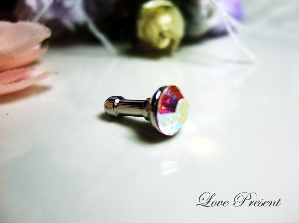 iPhone 5 Dust Plug Headphone Plug Charm by LoLoJewelryBox