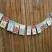 Merry Christmas Paper Banner Bunting Flag Fun and Funky