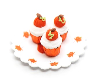 Halloween Pumpkin Cupcakes