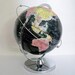RESERVED for Velda - Vintage World Globe - Starlight w/ Satellite Orbit Demonstrator - Scarce - TREASURY PICK